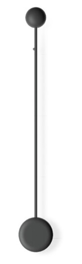Vibia Pin Vegglampe 1692 On/Off Svart