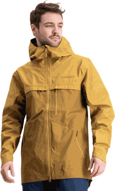 Norrøna Femund Cotton Jacket turjakke herre Brown XL