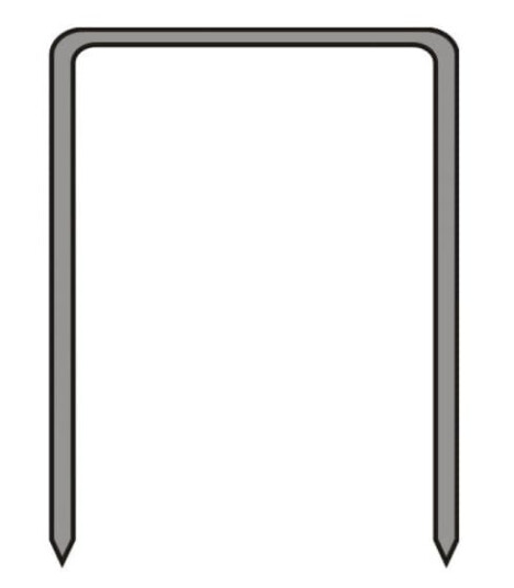 Stifter 16mm for pneumatiske stiftemaskiner Ga18 type 90 (1,25x1,00x5,7mm) 2500 stk [A536116]