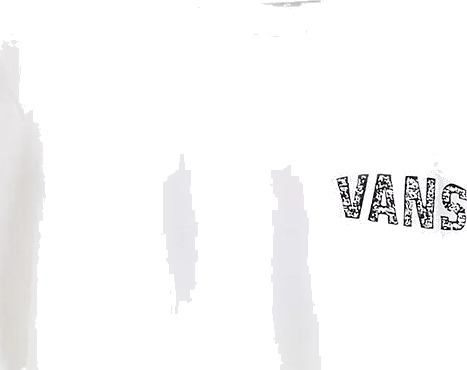 Vans T skjorte Racing Flames White Vans 12 14 år 152 164 T skjorte Hvit