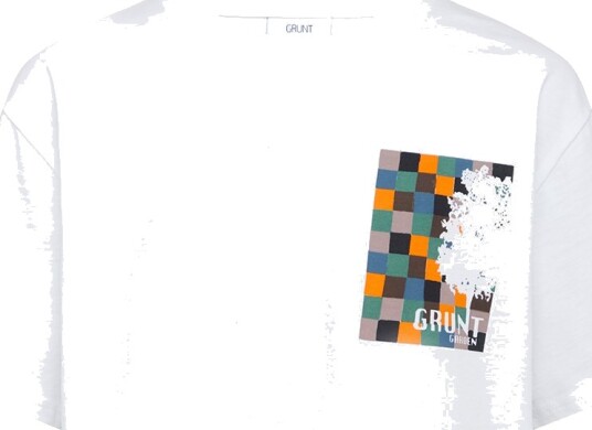 Grunt T skjorte Aalst White Grunt 10 år 140 T skjorte Hvit