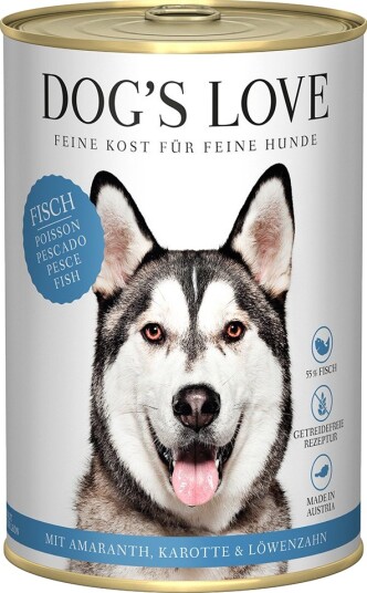 Dog´S Love Våtfôr Adult Fisk 6 X 400 G