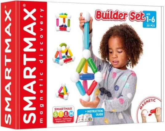 SmartMax Builder Set Magnetsett 20 Deler SmartMax Builder Set Magnetsett 20 Deler