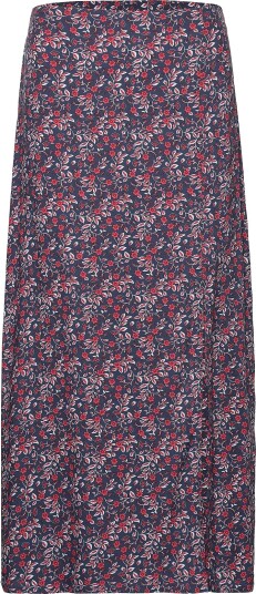 Mango | Printed Skirt With Slit | XS