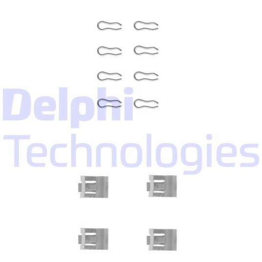 Tilbehørsett, skivebremse belegg DELPHI LX0075
