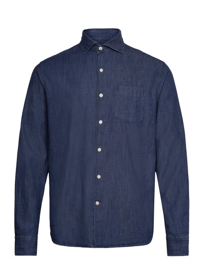 Oscar Jacobson Reg Fit Wide Spread C Dark Indigo - Blue - XL
