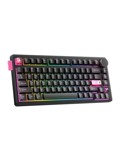 Onikuma MT706 Trådløst QWERTY Tastatur med Bluetooth Svart Onikuma MT706 Trådløst QWERTY Tastatur med Bluetooth Svart