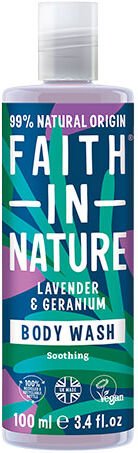 Faith in Nature Body Wash Lavendel & Geranium 100 ml