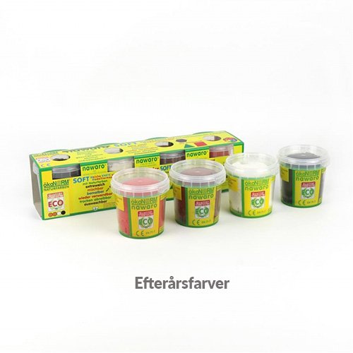 ökoNORM Modellvoks 4 x 150 gram Efterårsfarver