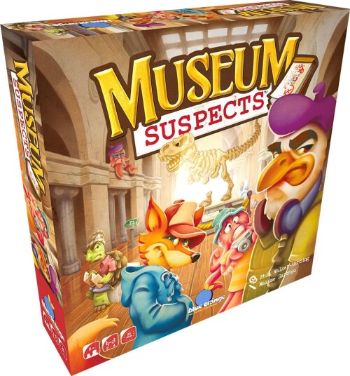 Blue Orange Museum Suspects Brettspill 8+ År
