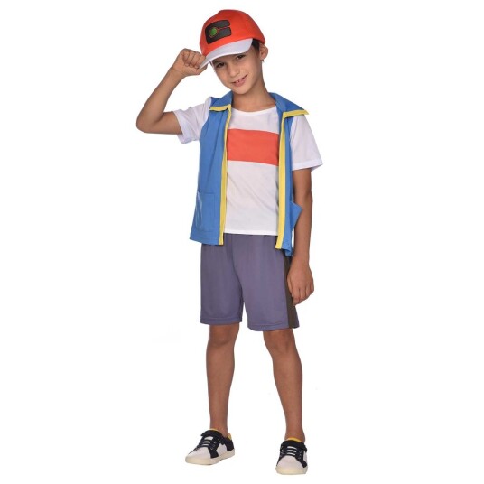 Amscan International Pokémon Ash Barn Karnevalskostyme XSmall