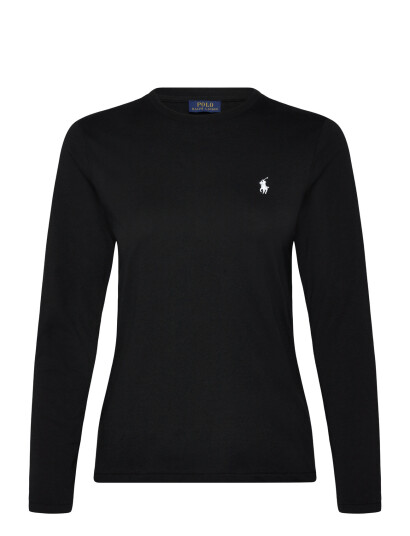 Polo Ralph Lauren 40/1 Cotton Jersey Knt T Shirt Black L