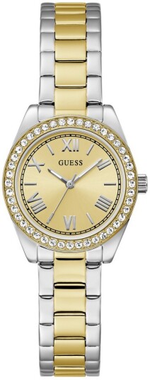 Guess Dameklokke GW0841L2 Mini Luna Gull/Gulltonet stål Ø30 mm