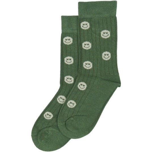 minipop® Green Smilie MiniPop® Bambus Motif Strømper 19 22