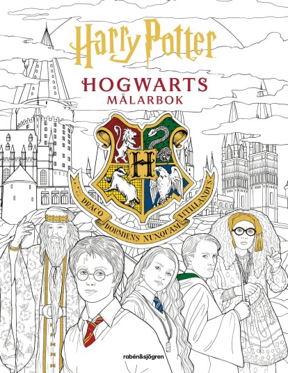 Harry Potter Hogwarts Fargeleggingsbok Harry Potter Hogwarts Fargeleggingsbok