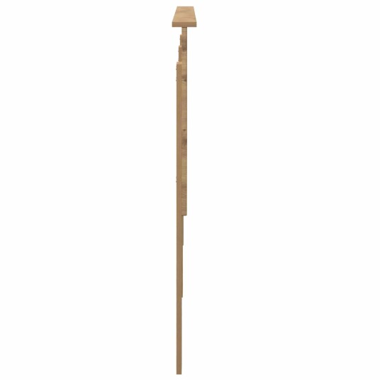 Hodegavl med hodegjerde Artisan Eik 180 cm Konstruert tre