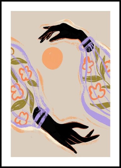 Embrace The Sun Plakat Plakat / 40x50cm Embrace The Sun Plakat Plakat / 40x50cm
