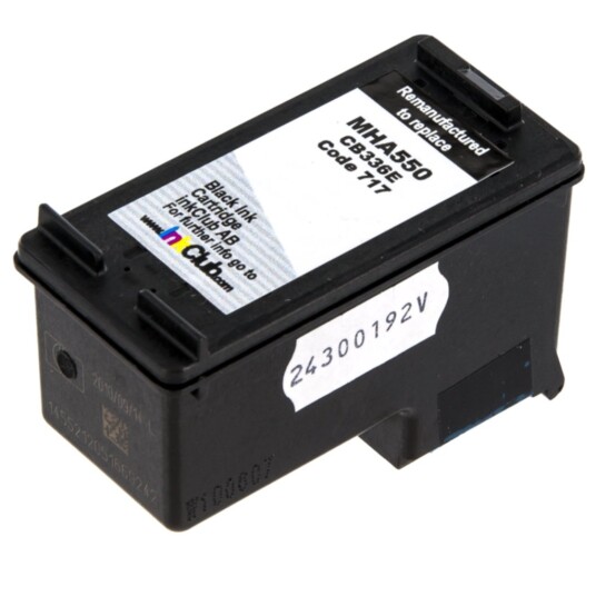 inkClub MHA550 Blekkpatron, erstatter HP 350XL, svart, 1020 sider