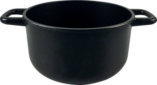 Beper PE126 Gryte med lokk ??20cm Svart