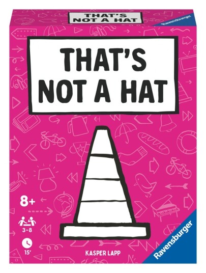 Ravensburger "Det er ikke en hatt" Barnespill for 8 år og oppover