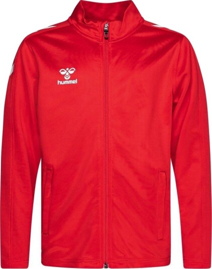 Hummel Track Top hmlCORE XK Poly Zip Rød Barn størrelse 116 cm