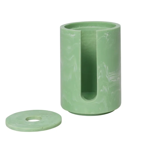 Ferm Living Mist Cotton Pad Holder Seafoam
