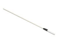 Delock - Fiberoptikkrensepinne - 15 Cm - Hvit (En Pakke 5)