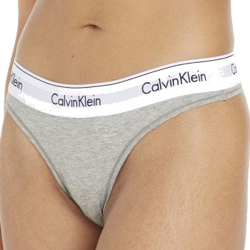 Calvin Klein Thong - Grey Heather