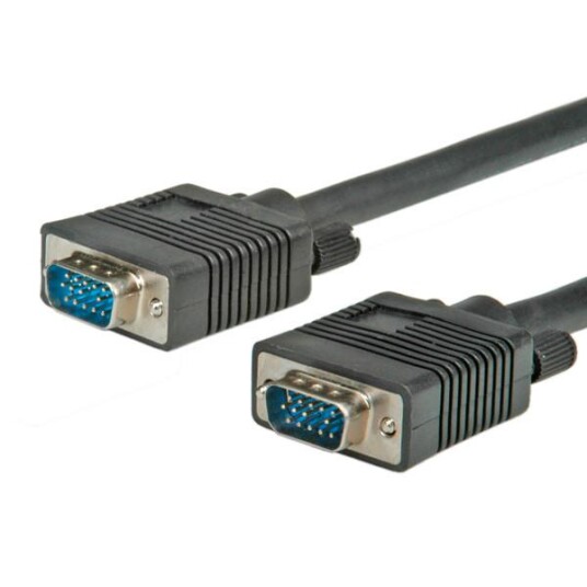 VALUE SVGA Cable HD15 M/M 2m VALUE SVGA Cable HD15 M/M 2m