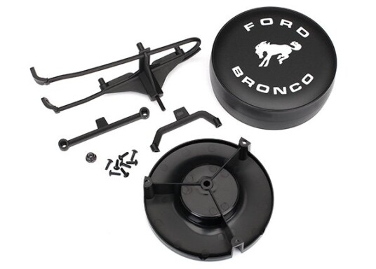 Traxxas 8074 Spare tire Mount and Bracket for Bronco Traxxas 8074 Spare tire Mount and Bracket for Bronco