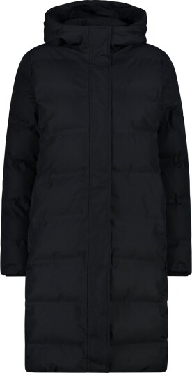 CMP Coat Fix Hood Parka Vinterjakke Dame Svart 42