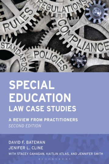 Special Education Law Case Studies  A Review from Practitioners