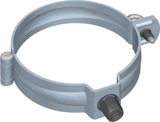 100 mm rørholder Rheinzink® prepatinert blågrå zinc