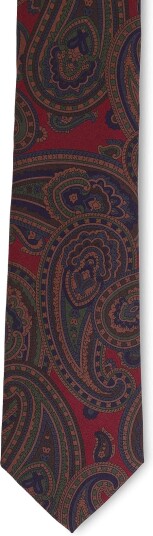 Oscar Jacobson Tie RED BEAUJOLAIS One Size Oscar Jacobson Tie RED BEAUJOLAIS One Size
