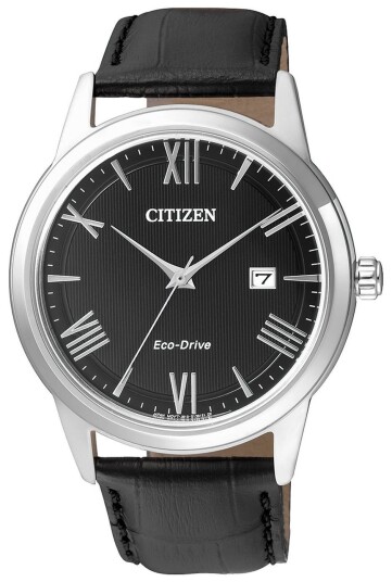Citizen Herreklokke AW1231 07E Sort/Lær Ø40 mm Citizen Herreklokke AW1231 07E Sort/Lær Ø40 mm