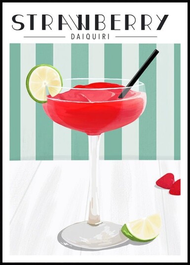 Strawberry Daiquiri Poster Plakat / 100x150cm Strawberry Daiquiri Poster Plakat / 100x150cm
