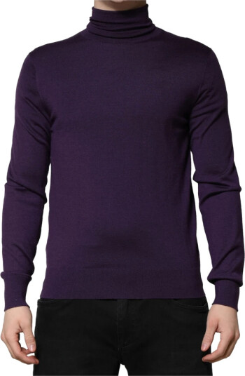 Dolce & Gabbana Herre Strikkevarer Lilla M,