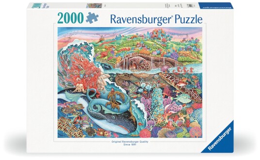 Puslespill 2000 Thalassic Tale Ravensburger Puslespill 2000 Thalassic Tale Ravensburger