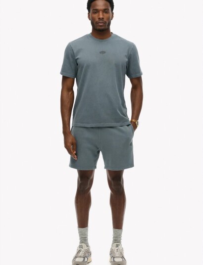 Superdry Micro Logo Short   Blue   S