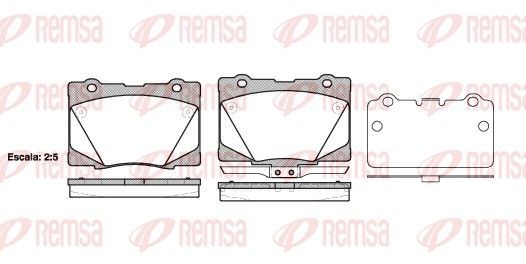 Bremseklosser REMSA 1422.02