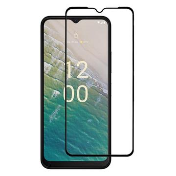Full Cover Nokia C32 Beskyttelsesglass Svart Kant