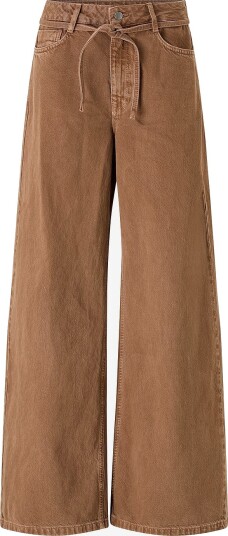 My Essential Wardrobe Jeans mwKaro 175 Mid X wide Brun