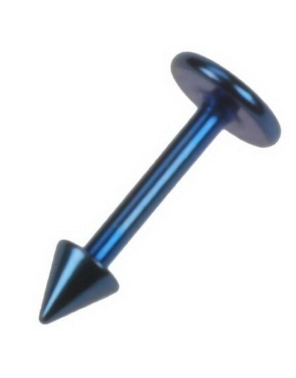 Utgått Blå Labrett med Spike 1.2 x 8 mm