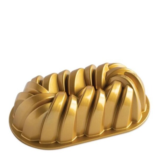 Nordic Ware Braided Loaf bakeform 1,4L gull Nordic Ware Braided Loaf bakeform 1,4L gull