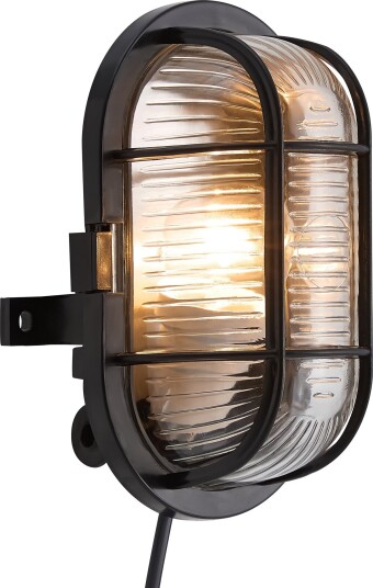 NORDLUX SKOTLAMPE VEGGLAMPE/PLAFOND SORT