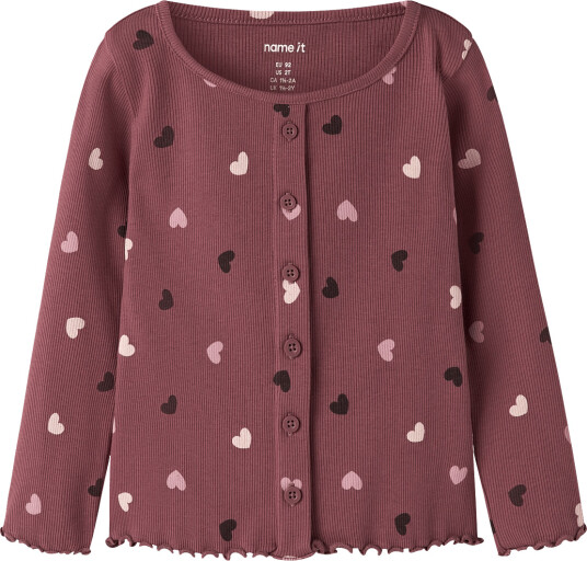 Name It Nmfvemia Ls Slim Top Burgundy 92 Name It Nmfvemia Ls Slim Top Burgundy 92