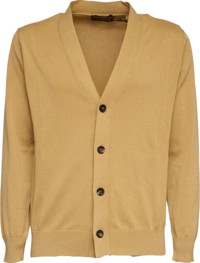 Filippo De Laurentiis Herre Strikkevarer Beige S,