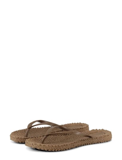 Ilse Jacobsen Flip Flops With Logo Brown 36