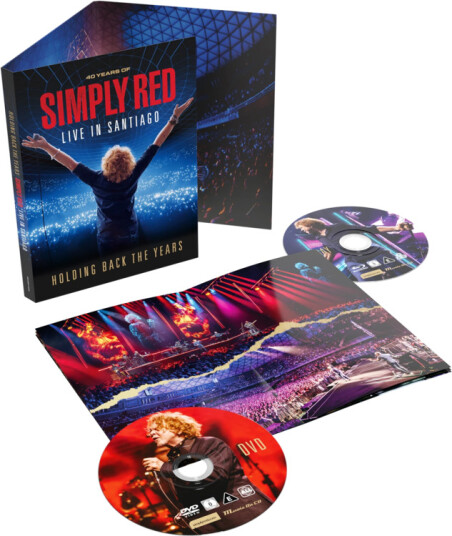 Holding Back the Years: 40 Years of Simply Red Live in Santiago Bluray