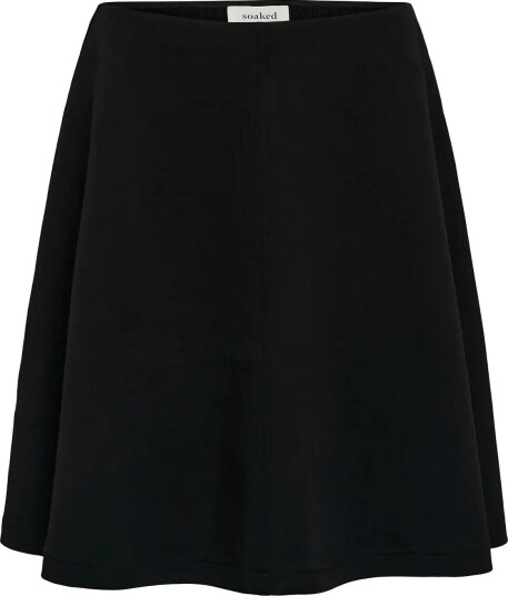 Soaked Slmarigold Skater Skirt BLACK XS